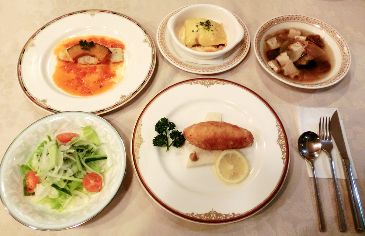 夕食 洋食の例